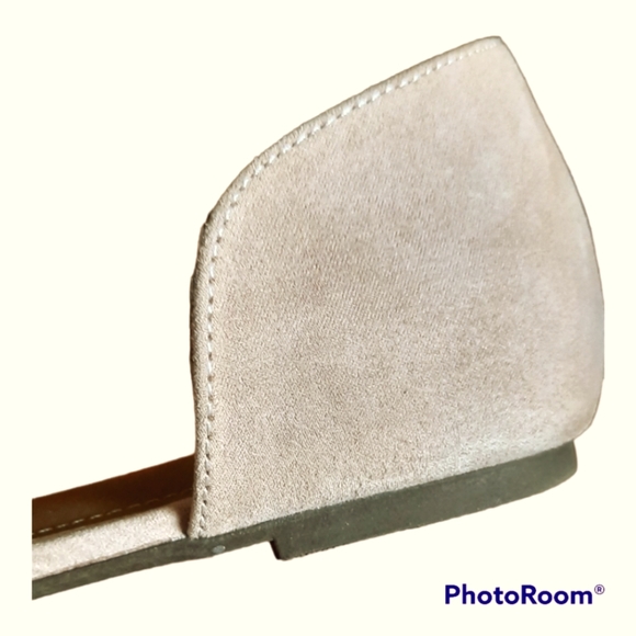 Report Birthday Cake Blush Suede Bow Flats - Picture 7 of 7